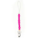 Pacifier Clip: Hot Pink